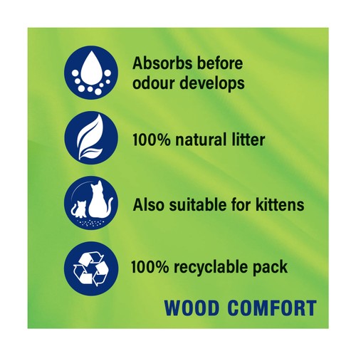 Catsan Wood Comfort Non Clumping Cat Litter thumbnail 3