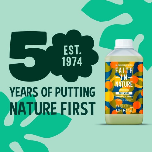 Faith In Nature Grapefruit & Orange Body Wash thumbnail 3