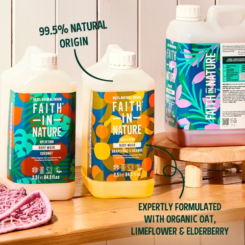 Faith In Nature Grapefruit & Orange Body Wash thumbnail 6