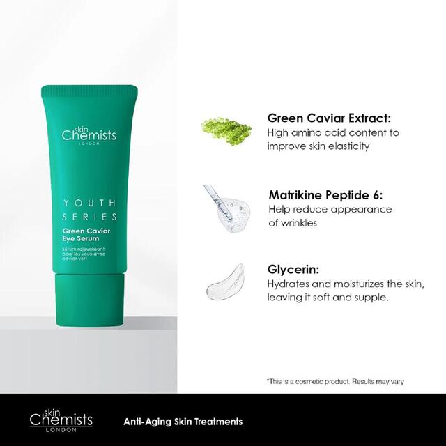 SkinChemists Youth Series Green Caviar Eye Serum thumbnail 4