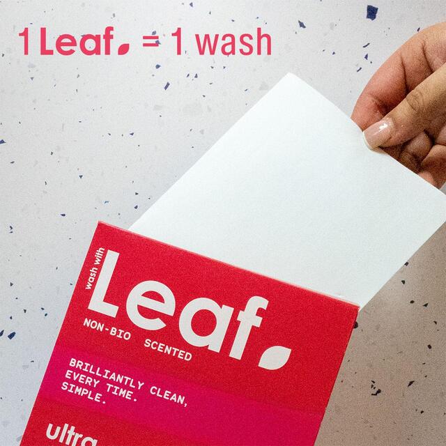 Wash with Leaf Non Bio Laundry Sheets 25 thumbnail 4