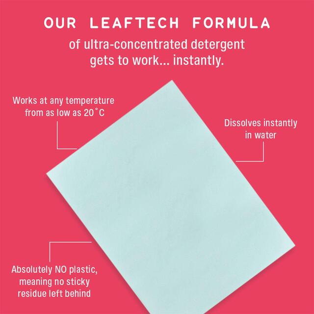 Wash with Leaf Non Bio Laundry Sheets 25 thumbnail 5