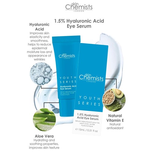 SkinChemists Youth Series Hyaluronic Acid Eye Serum thumbnail 2