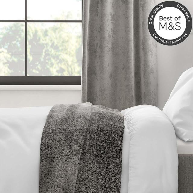 M&S Comfortably Cool Tencel Rich Duvet Cover, Double, White thumbnail 2