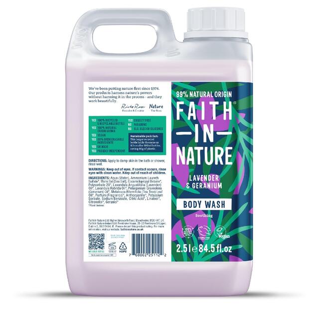 Faith In Nature Lavender & Geranium Body Wash