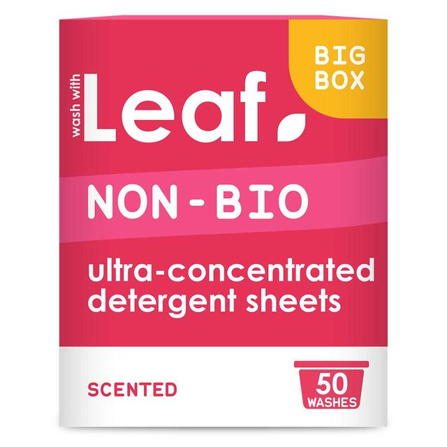 Wash with Leaf Non Bio Laundry Sheets 50