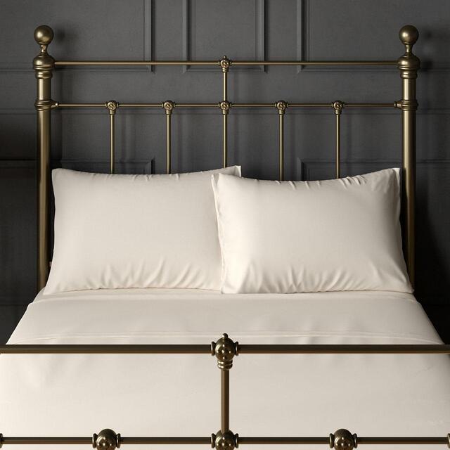 M&S 2 Pack Comfortably Cool Tencel Rich Pillowcases One Size Cream thumbnail 2