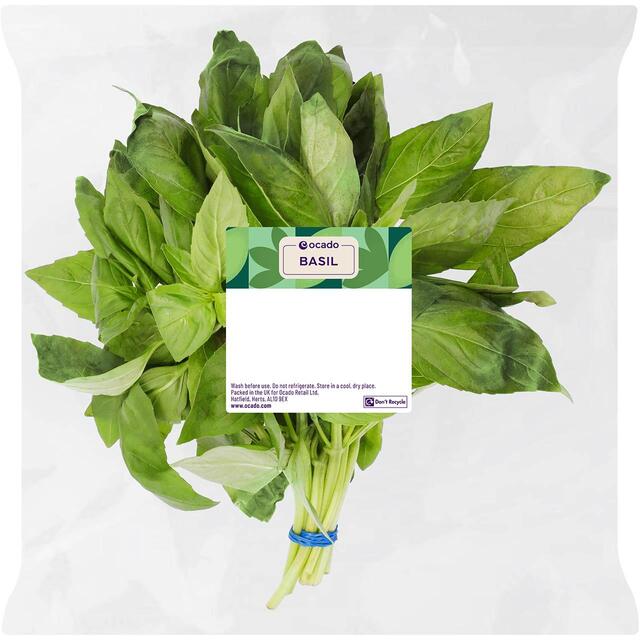 Ocado Hand Cut Basil thumbnail 2
