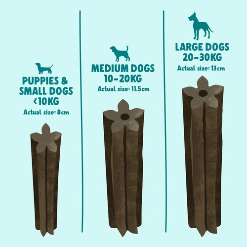 Denzel's Daily Dental Medium Dogs Chicken, Peppermint & Decaf Green Tea thumbnail 7