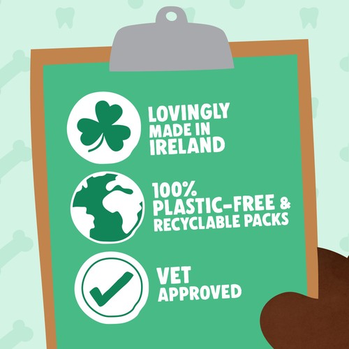 Denzel's Daily Dentals For Medium Dogs Peanut Butter, Peppermint & Parsley thumbnail 4
