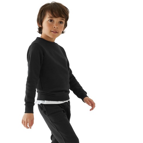 M&S Unisex Regular Fit School Sweatshirt, 7-8 Years, Navy thumbnail 2