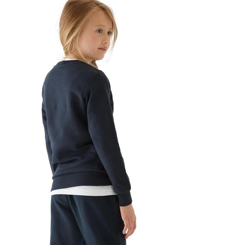 M&S Unisex Regular Fit School Sweatshirt, 5-6 Years, Navy thumbnail 3