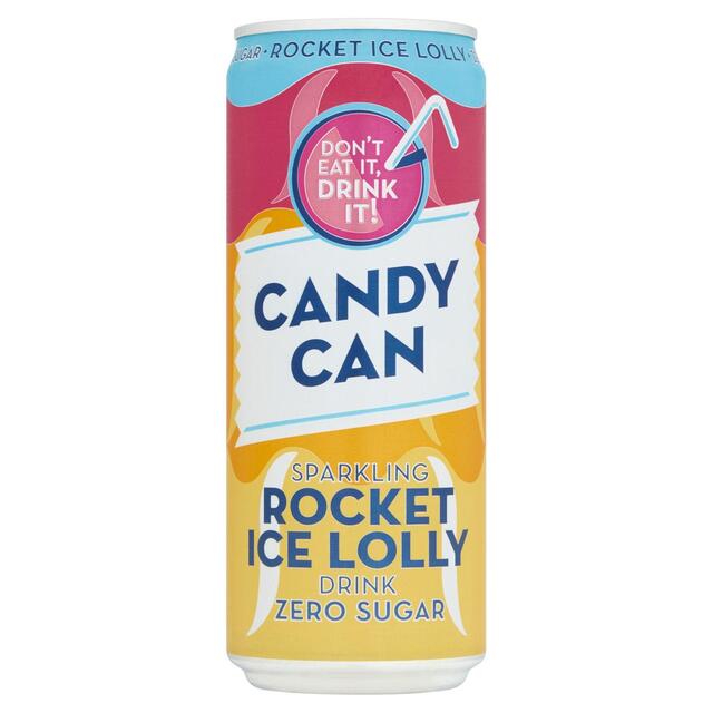 Candy Can Rocket Ice Lolly Zero Sugar