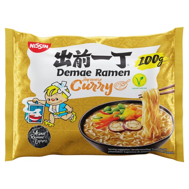 Nissin Demae Ramen Japanese Curry Noodles