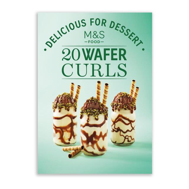 M&S 20 Wafer Curls