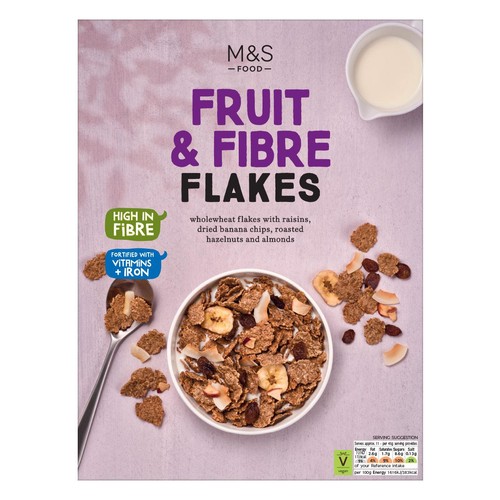 M&S fruit & fibre flakes thumbnail 2