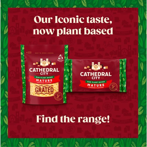Cathedral City Dairy Free 'Plant Based' Grated thumbnail 2