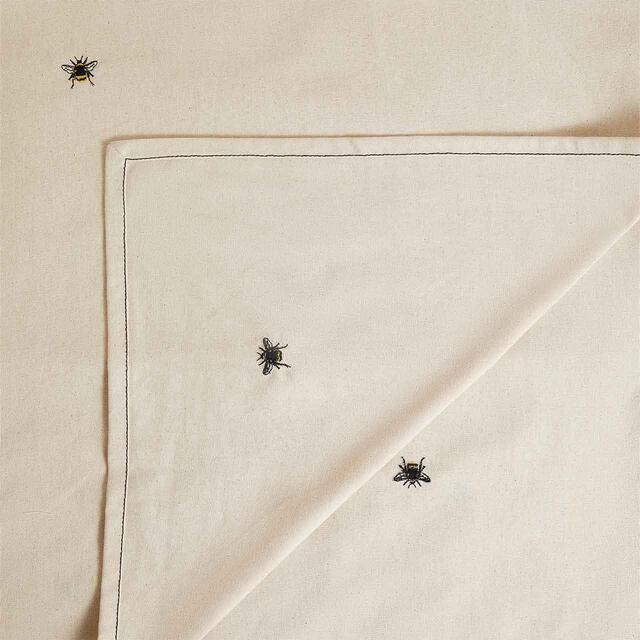 M&S Bee Cotton Tablecloth, One Size, Natural thumbnail 3