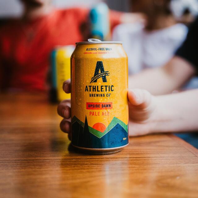 Athletic Brewing Co Upside Dawn Pale Ale Alcohol Free thumbnail 3