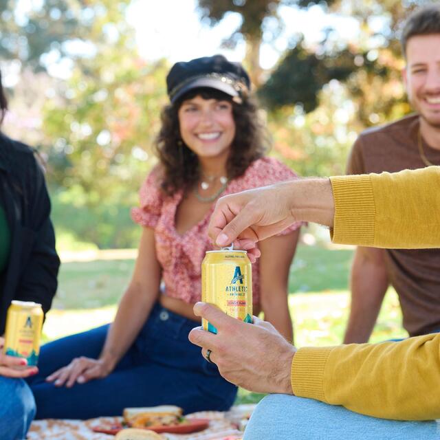 Athletic Brewing Co Upside Dawn Pale Ale Alcohol Free thumbnail 4