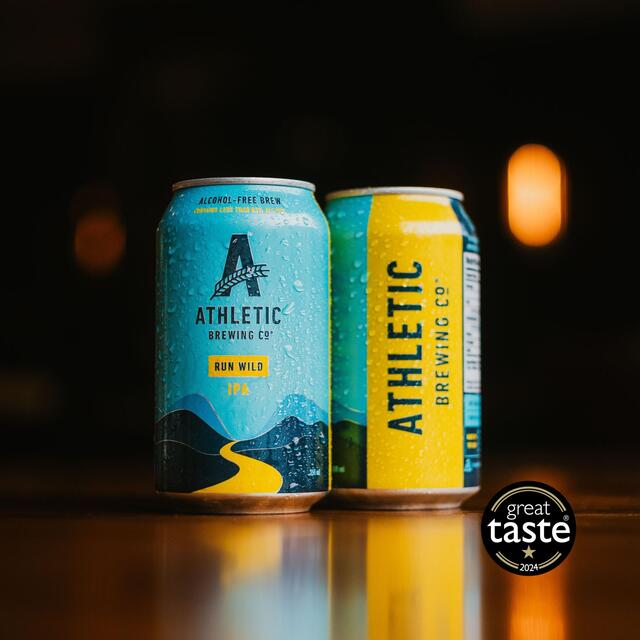 Athletic Brewing Co Run Wild IPA Alcohol Free thumbnail 2