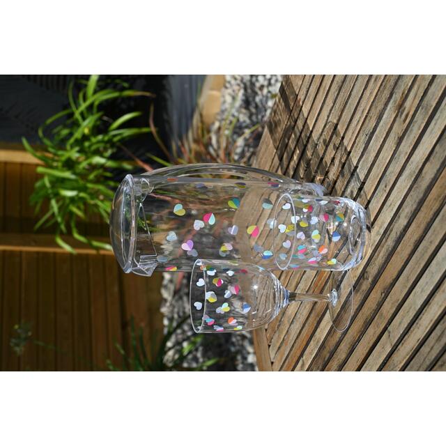 Beau & Elliot Confetti Acrylic Wine Glass thumbnail 2
