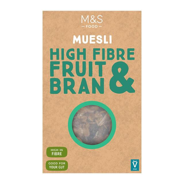 M&S High Fibre Fruit & Bran Muesli