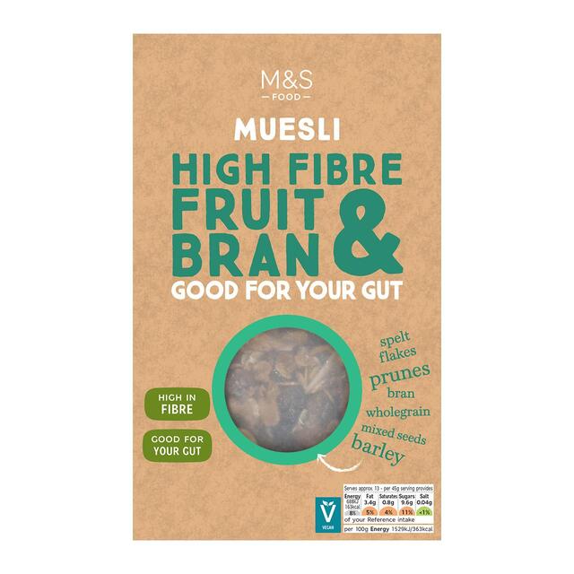 M&S High Fibre Fruit & Bran Muesli thumbnail 2