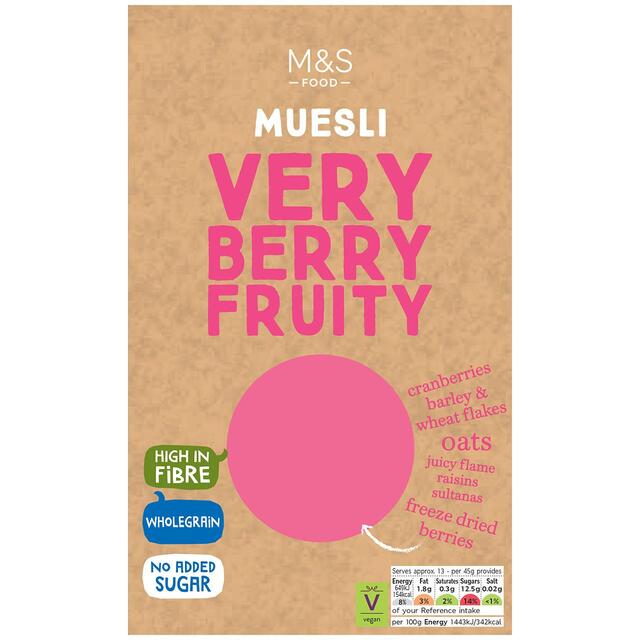 M&S Very Berry Fruity Muesli thumbnail 2