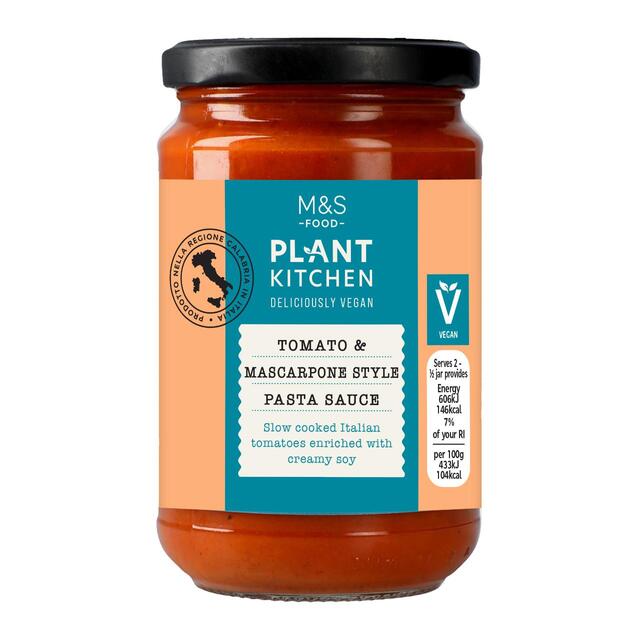 M&S Plant Kitchen Tomato & Mascarpone Pasta Sauce thumbnail 2