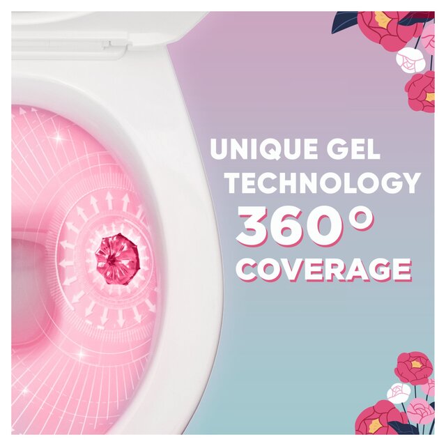 Duck Toilet Fresh Discs Duo Refills First Kiss Flowers thumbnail 5