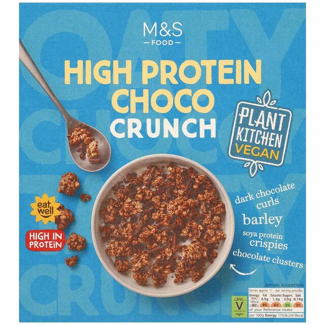 M&S High Protein Vegan Chocolate Crunch