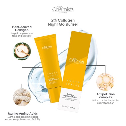 SkinChemists Youth Series Collagen Night Moisturiser 50ml thumbnail 5