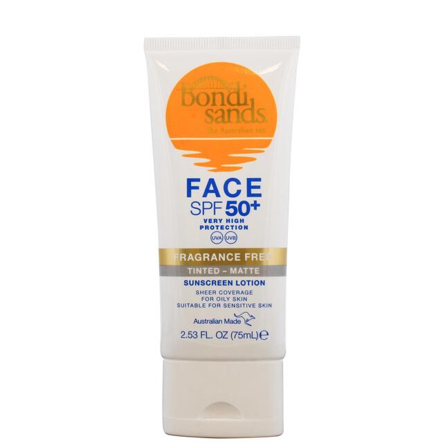 Bondi Sands Tinted SPF 50+ FF Face Tinted Matte Lotion