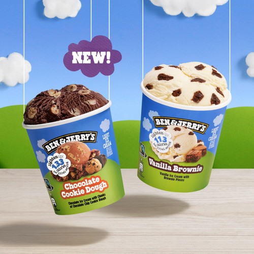 Ben & Jerry's Lighten Up Chocolate Cookie Dough Ice Cream Tub thumbnail 2