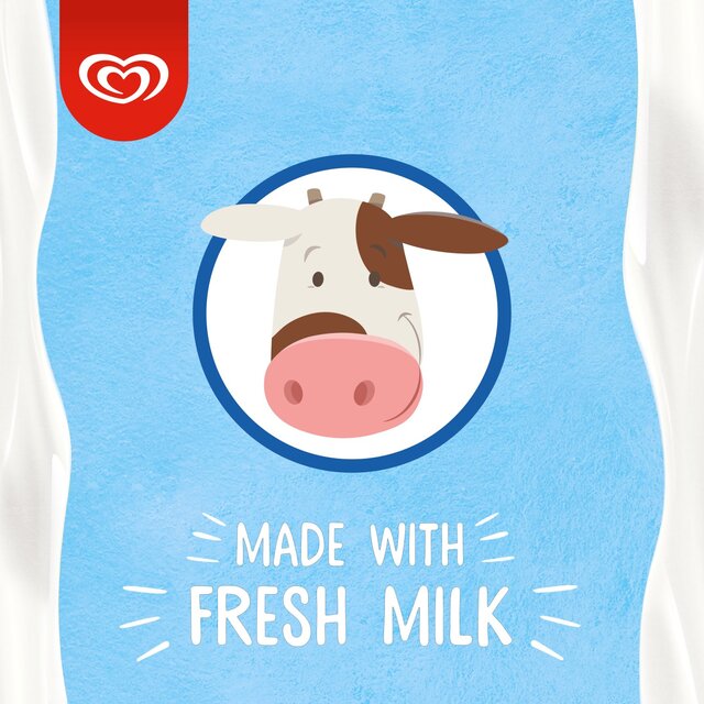 Wall's Mini Milk Vanilla, Strawberry & Chocolate Ice Cream Lollies thumbnail 5