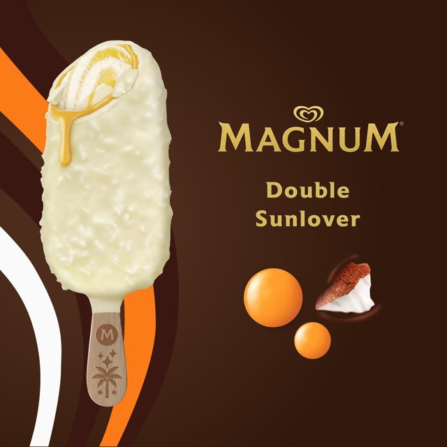 Magnum Double Sunlover White Chocolate, Mango, Coconut Ice Cream Sticks thumbnail 7