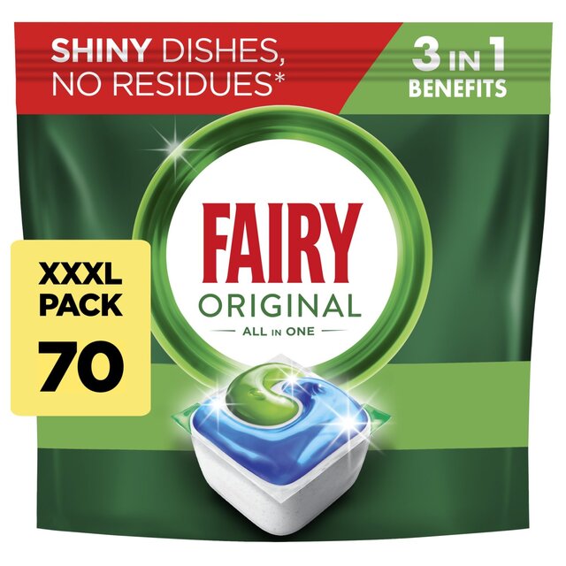 Fairy All In One Original Dishwasher Tablets