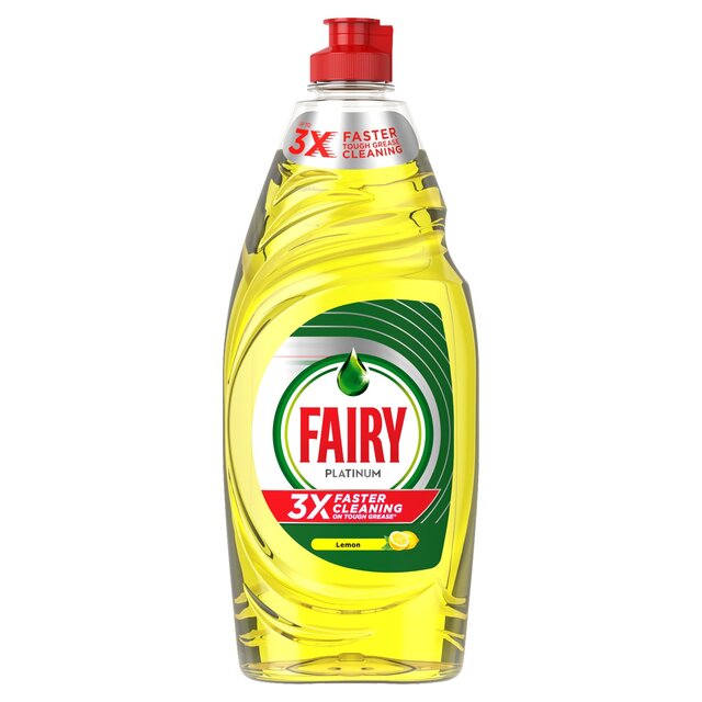 Fairy Platinum Quickwash Lemon Washing Up Liquid thumbnail 2