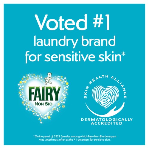Fairy Non-Bio Washing Liquid Gel For Sensitive Skin 64 Washes    thumbnail 4