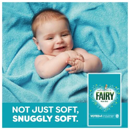 Fairy Non Bio Washing Powder for Sensitive Skin 65 Washes thumbnail 4