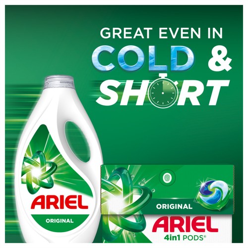 Ariel Original 4in1 Pods Washing Liquid Capsules 50 Washes thumbnail 3