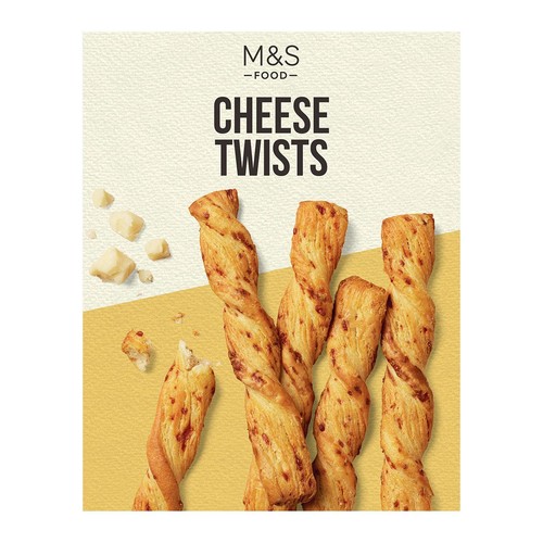 M&S Cheese Twists Twin Pack