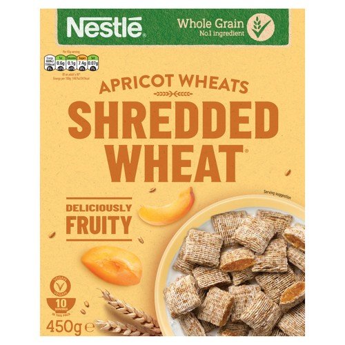 Shredded Wheat Bitesize Apricot Wheats Cereal thumbnail 2