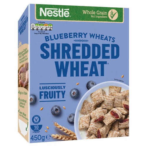 Shredded Wheat Bitesize Blueberry Wheats Cereal thumbnail 4