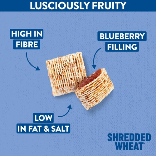 Shredded Wheat Bitesize Blueberry Wheats Cereal thumbnail 5