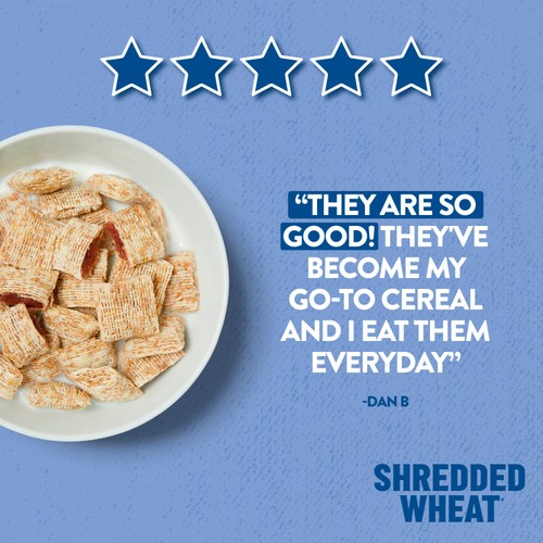 Shredded Wheat Bitesize Blueberry Wheats Cereal thumbnail 6