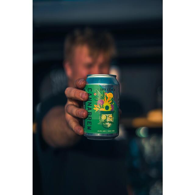 Cannabrew CBD Infused Hops and Sunshine Alcohol Free IPA thumbnail 4