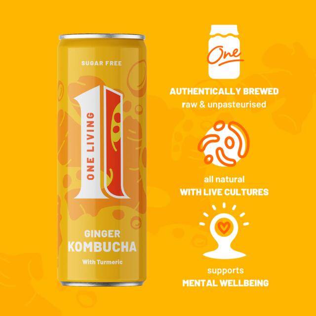 One Living Ginger Kombucha Multipack thumbnail 3