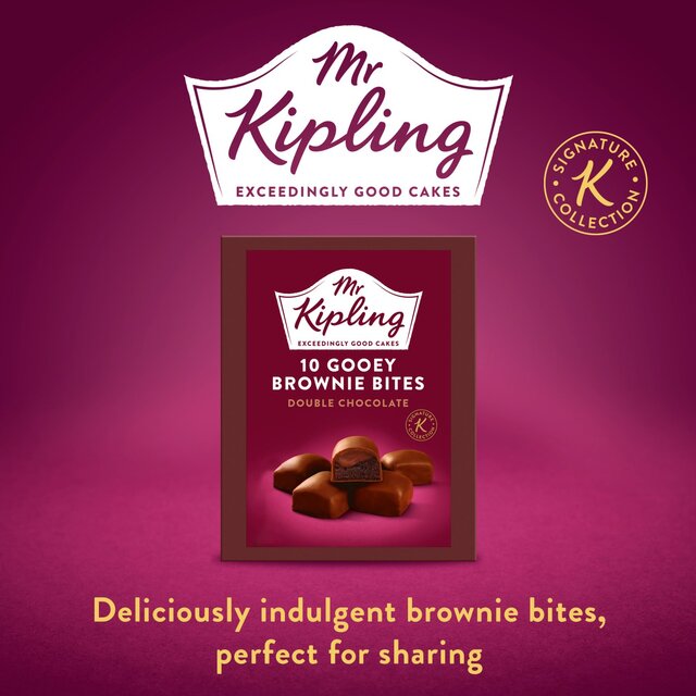 Mr Kipling Signature Double Choc Brownie Bites thumbnail 4